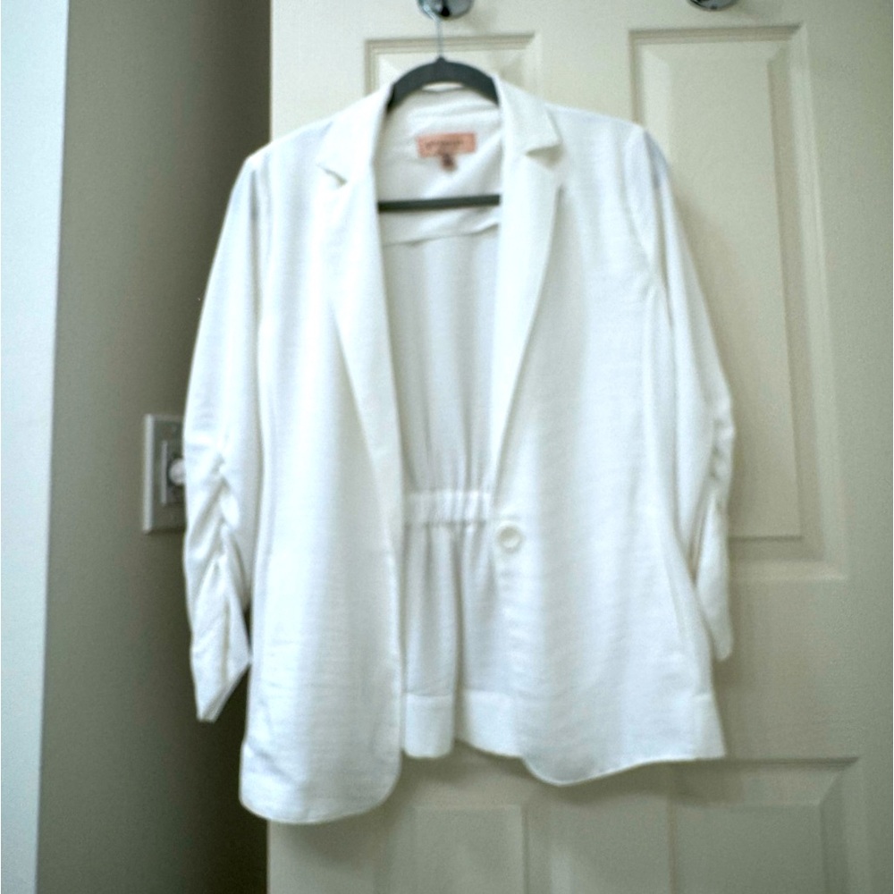 PHILOSOPHY CLOTHING Women, white blazer